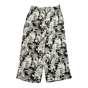 Tahari Monochrome 100% Linen Pants sz L nwt, 003